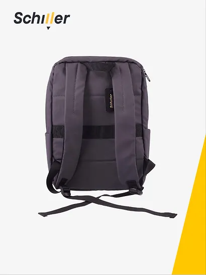 Рюкзак "Route" 38*28*10см, серый, Schiller - фото 3