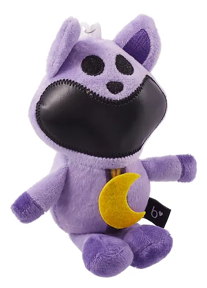 Брелок Кот с луной (текстиль) (18 см) - фото 2