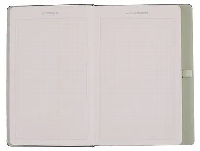 Ежедневник недат. А5 136л "Twist" зеленый, интегр.переплет, иск.кожа, тисн.фольгой, скругл.углы, петля д/ручки, тонир.блок, ляссе, инд.уп - фото 6