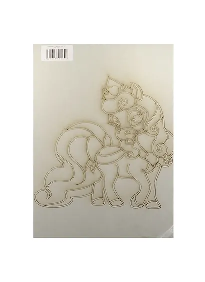 Трафарет Карамелька (А4) (412) (А106) (упаковка) - фото 1