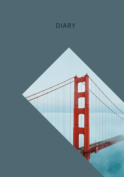 Ежедневник недат. А5 128л "Туманный мост" 7БЦ, глянц.лам, офсет - фото 4