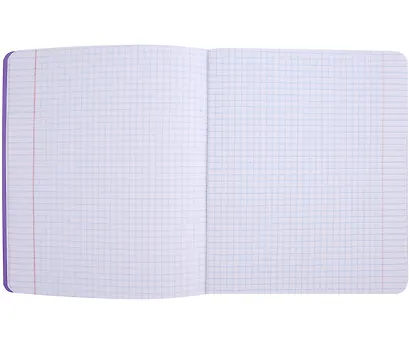 Тетрадь 48л кл. "TOTAL LILAC. Natural mix" цв.тон.картон, тиснение серебр.фольгой, вырубка, ассорти - фото 4