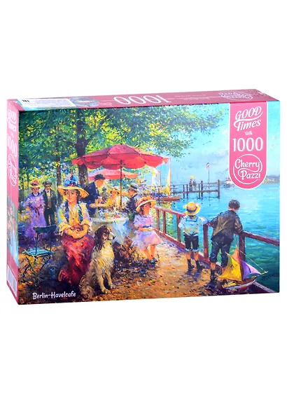 Пазл 1000 дет. Кафе в гавани, Берлин Cherry Pazzl 30219 - фото 1