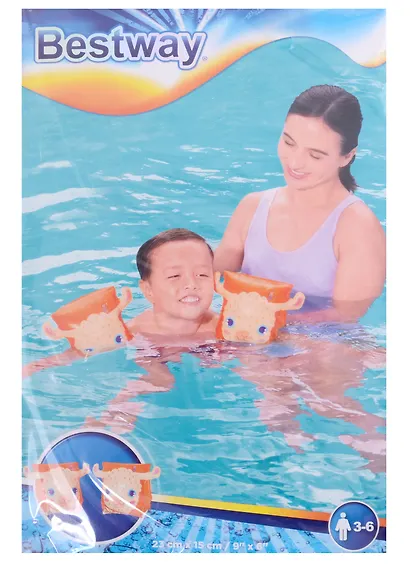 Нарукавники Little Llama, 23x15 см, Bestway - фото 2