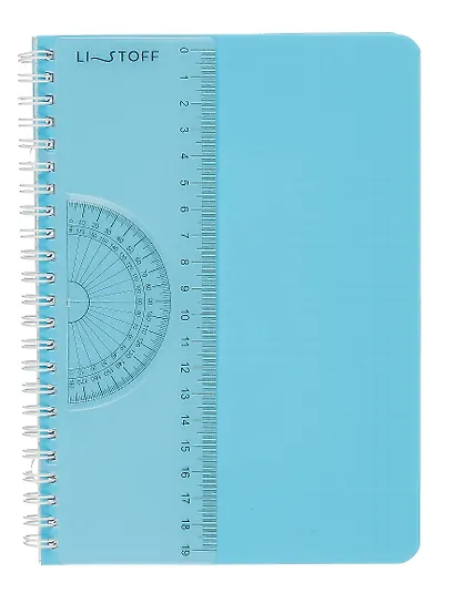 Тетрадь в клетку Listoff, "Голубая тетрадь", А5, 80 листов - фото 1