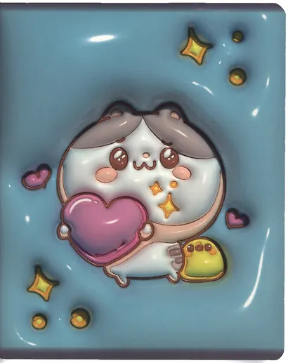 Тетрадь в клетку Be positive, "Kawaii. Зверюшки 3D", 48 листов, в ассортименте - фото 5