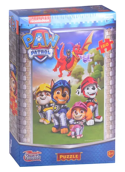 Пазл Никелодеон "Щенячий патруль", 160 элементов - фото 1