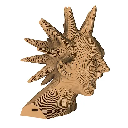 Конструктор из картона Декоративный бюст - 3D пазл Горшок - фото 2