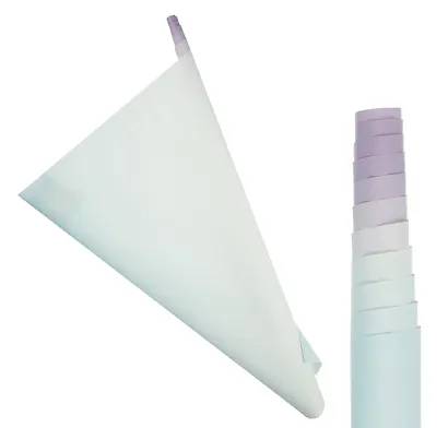 Бумага упаковочная 70*100см "Сине-голубая" глянц., инд.уп. - фото 4