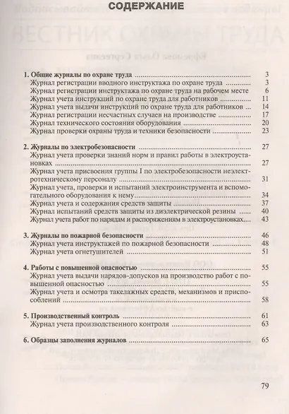 Журналы по охране труда Формы и правила ведения (3 изд) (м) Ефремова - фото 2