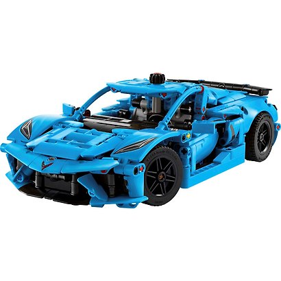 LEGO Technic: Шевроле Корвет Стингрей синий, 732 детали (42217) - фото 6