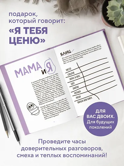 Наша с тобой история, мама. Книга для самых теплых воспоминаний - фото 6