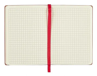 Записная книжка А6 100л кл. красный, интегр., тонир.блок, резинка, ляссе, Schiller - фото 4