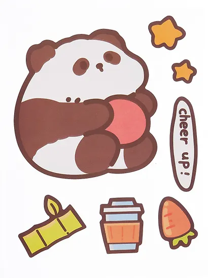 Стикеры Панда - фото 3