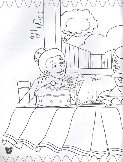 Мальчик с пальчик. Раскраска с наклейками - фото 3