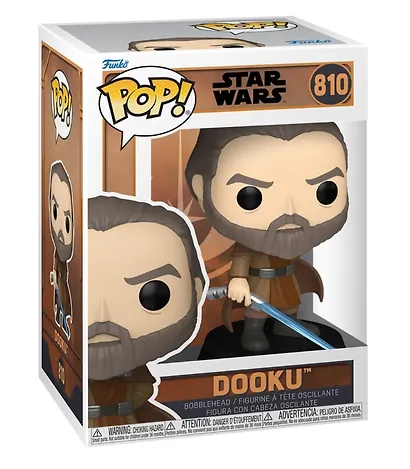 Фигурка FUNKO POP Star Wars: TotJ- Dooku, FNK83782 - фото 2