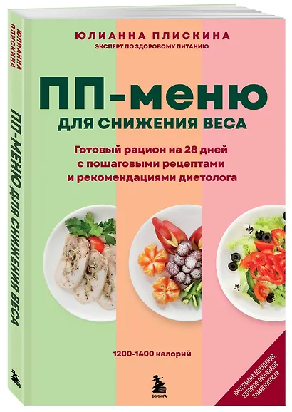 ПП меню для снижения веса. Готовый рацион на 28 дней с пошаговыми рецептами и рекомендациями диетолога - фото 3