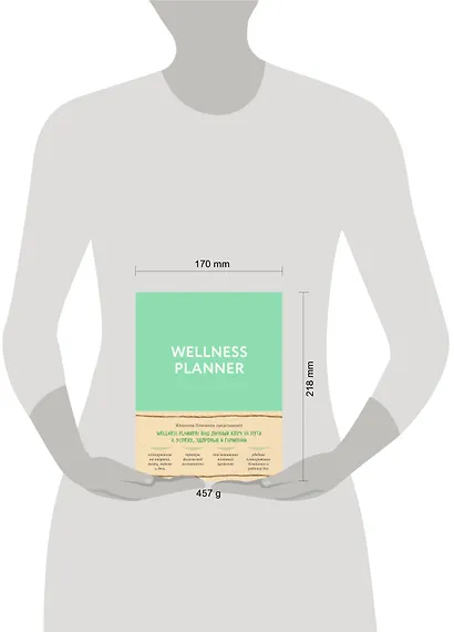 Wellness planner: ваш личный коуч на пути к успеху, здоровью и гармонии (мятный) - фото 4