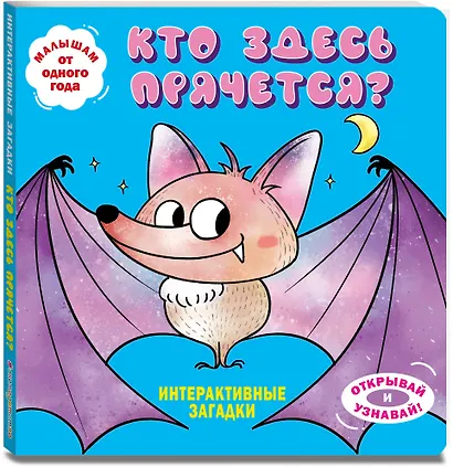 Интерактивные загадки. Кто здесь прячется? (летучая мышь) - фото 3