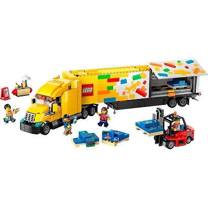 60440 Конструктор LEGO City Желтый грузовик, 1061 деталей, возраст 8+ - фото 2