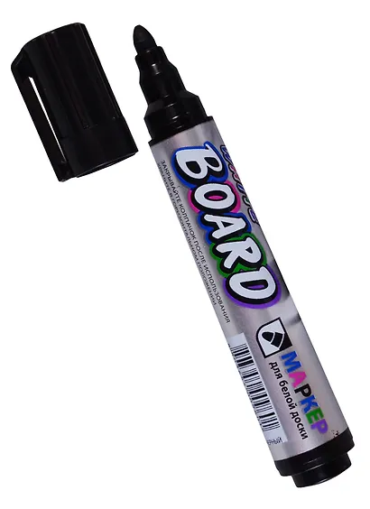 Маркер для досок Crown, Multi Board Comfort, черный 3 мм - фото 1