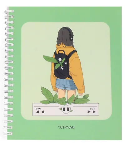 Тетрадь в клетку Listoff, "Summer (Эксклюзив)", 96 листов, в ассортименте - фото 4