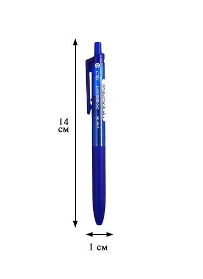 Ручка шариковая Penac, X-Beam, автоматическая синяя - фото 2