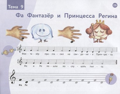 Веселая музыкальная грамота:альбом №1 по сольфеджио и фортепиано для детей - фото 3