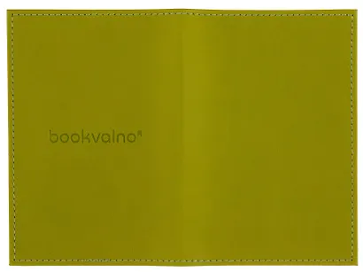 Обложка для паспорта bookvalno, цвет салатовый (экокожа) (ОПН2025-5) - фото 4