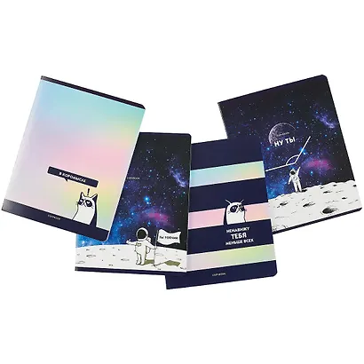 Тетрадь в клетку BG, "Ну ты тупой!", 60 листов, в ассортименте - фото 6