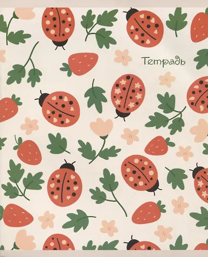 Тетрадь в клетку Listoff, "Цветочная поляна", 48 листов, в ассортименте - фото 5