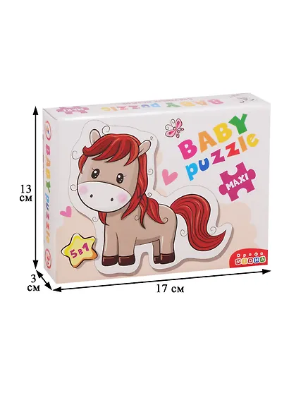 Пазл Дрофа-Медиа Baby Puzzle. На ферме - фото 2