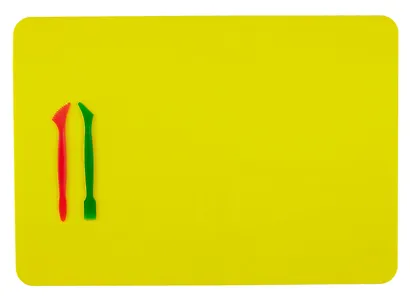 Доска для моделирования А3 "Каляка-Маляка" желт.пластик, 2 стека - фото 2