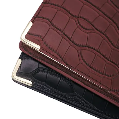 Планинг дат. 2026г. 56л "Business Premium. Impact" черный, 7Б, тв.переплет, настольный, иск.кожа, обл.поролон, евроспираль, съемный тонир.блок, мет.уголки, инд.уп - фото 5