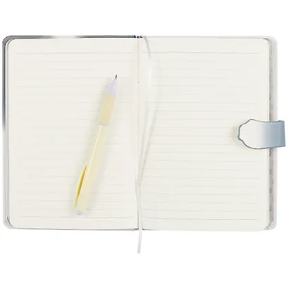 Блокнот с фигурной магнитной застежкой-лапкой Мордочка собачки (256стр) (13х19) - фото 4