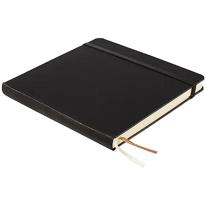 Скетчбук "Euro business", 64 листа, черный, 15х15 см - фото 2