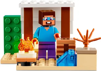 LEGO Minecraft: Экспедиция Стива в пустыню, 75 деталей (21251) - фото 3