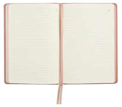 Ежедневник недат. А5 160л "Буйвол" пепельно-розовый, бежевый, кожзам, тв.переплет, блинтовое тиснение, офсет, ляссе - фото 8