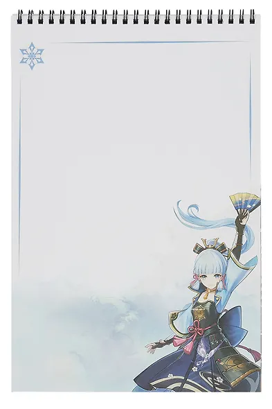 Геншин. Творческий блокнот cо стикерами и переводными татуировками A4. Опасная тропа - фото 8