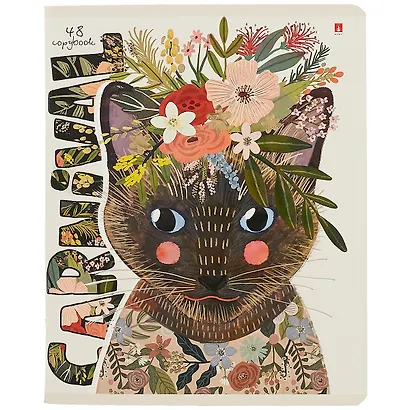 Тетрадь в клетку Альт, "Карнавал new", 48 листов, в ассортименте - фото 6