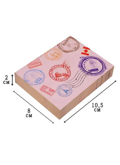 Блок для записей "Печати разных стран" 190 листов - фото 3