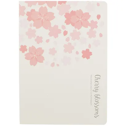 Тетрадь в линейку Languo, Cherry blossoms, B5, 48 листов, в ассортименте - фото 3
