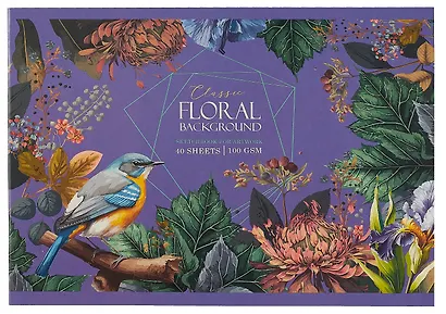 Альбом для рисования BG, "Птицы в саду", А4, 40 листов, в ассортименте - фото 2