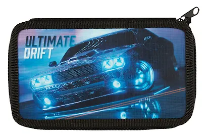 Пенал 2отд. "Дрифт" 19*11см, молния, глянц. ламин., таблица умножения, инд.уп. - фото 7