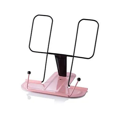 Подставка для книг, металл, розовая, Глобус - фото 1