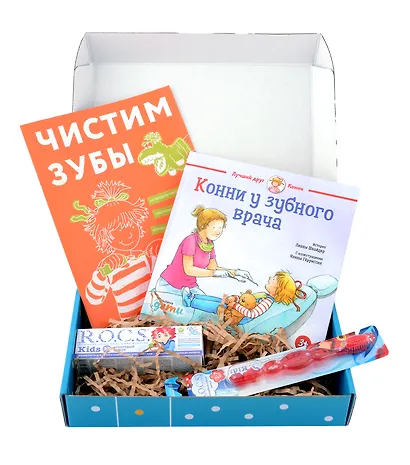 Новогодний подарочный набор "Чистим зубы вместе с Конни" - фото 3