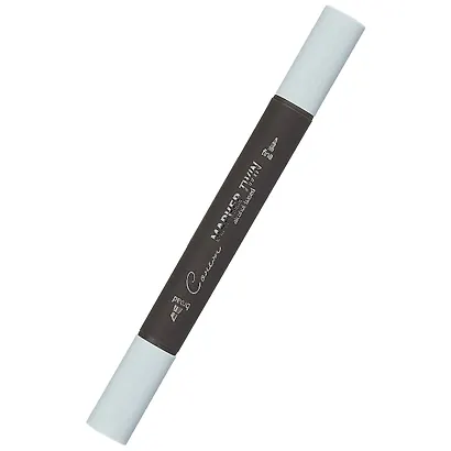 Маркер художественный "Сонет" сине-серый 3, двухсторон., тонк. и широк.долото, Сонет - фото 1