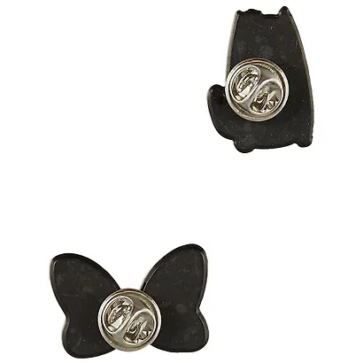 Набор значков Котик с бантиком (акрил) - фото 3