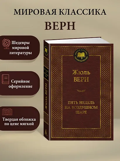 Пять недель на воздушном шаре - фото 4