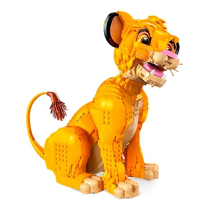 LEGO Disney: Король Лев Молодой Симба, 1445 деталей (43247) - фото 6